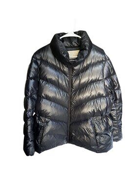 Athleta Lofty Black Down Puffer Jacket Women’s XL, Pre-Owned, Good Condition